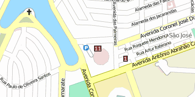 Mineirinho Stadtplan